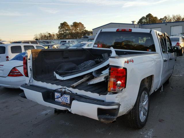 1GCVKPEH0GZ380857 - 2016 CHEVROLET SILVERADO WHITE photo 4