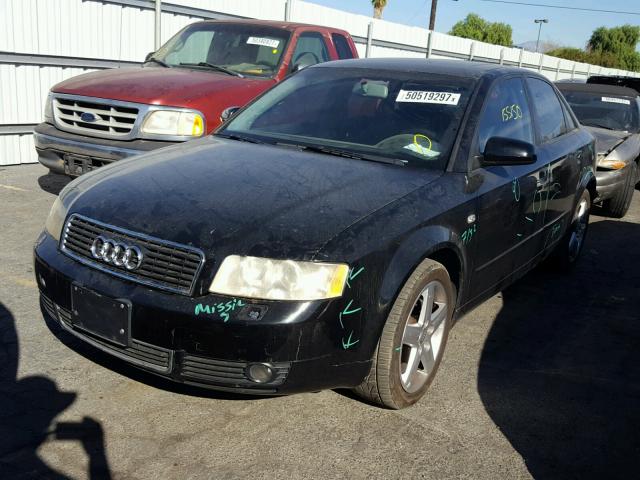 WAUJC68EX5A111944 - 2005 AUDI A4 1.8T BLACK photo 2