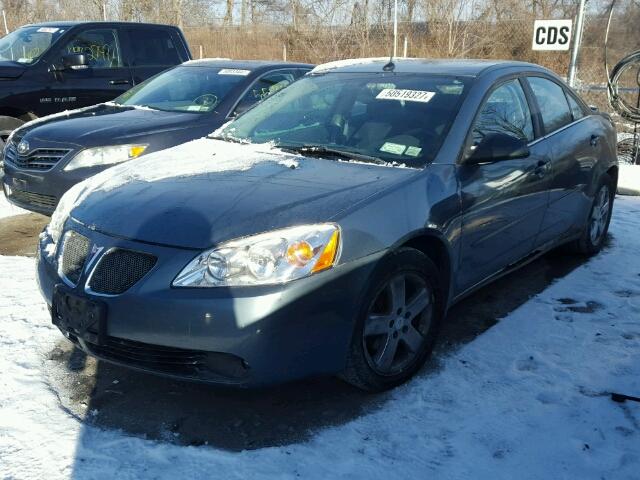 1G2ZH548854167286 - 2005 PONTIAC G6 GT GRAY photo 2