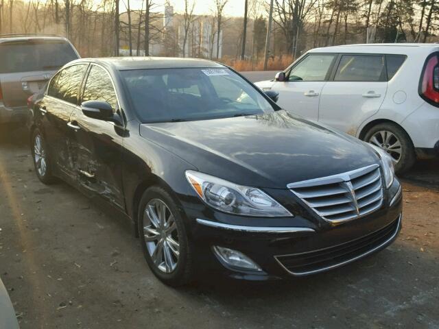 KMHGC4DD1CU165347 - 2012 HYUNDAI GENESIS 3. BLACK photo 1