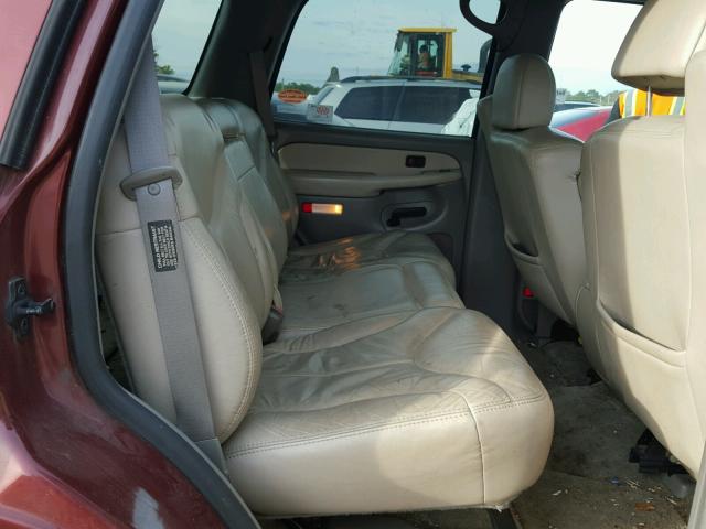 1GKEK13T4YJ174157 - 2000 GMC YUKON MAROON photo 6