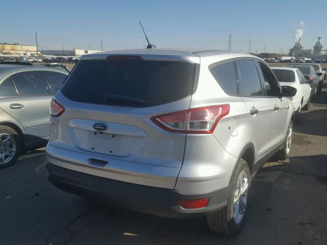 1FMCU0F70EUE13697 - 2014 FORD ESCAPE S SILVER photo 4