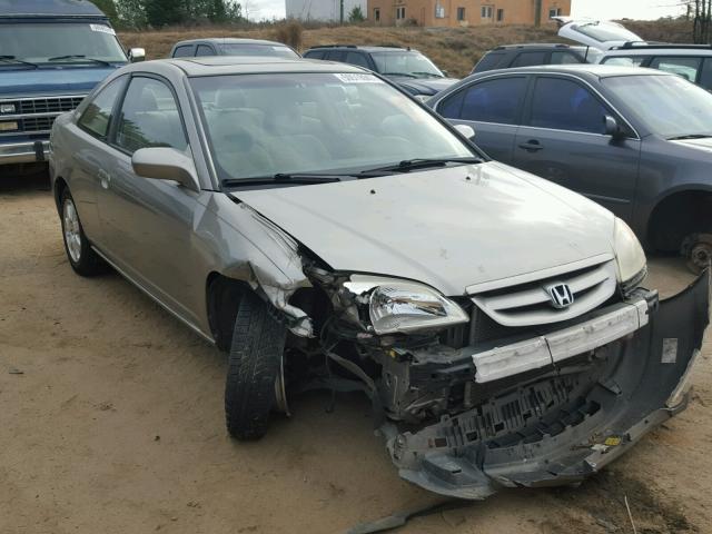 1HGEM22993L075303 - 2003 HONDA CIVIC EX BEIGE photo 1