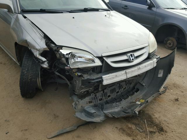 1HGEM22993L075303 - 2003 HONDA CIVIC EX BEIGE photo 9