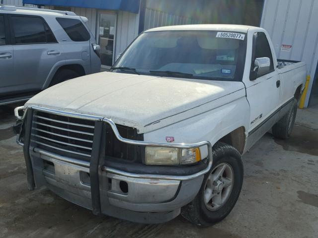 1B7HC16XXRS718838 - 1994 DODGE RAM 1500 WHITE photo 2