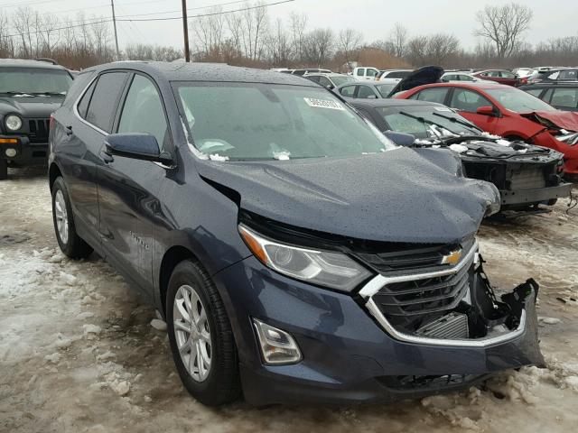 3GNAXJEV1JL131024 - 2018 CHEVROLET EQUINOX LT BLUE photo 3