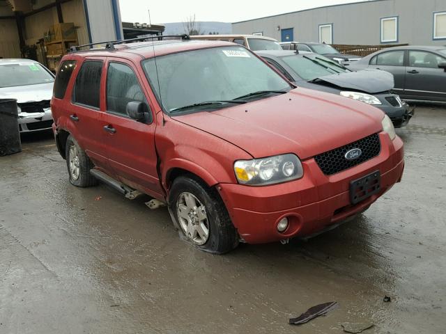 1FMYU93197KA21956 - 2007 FORD ESCAPE XLT RED photo 1