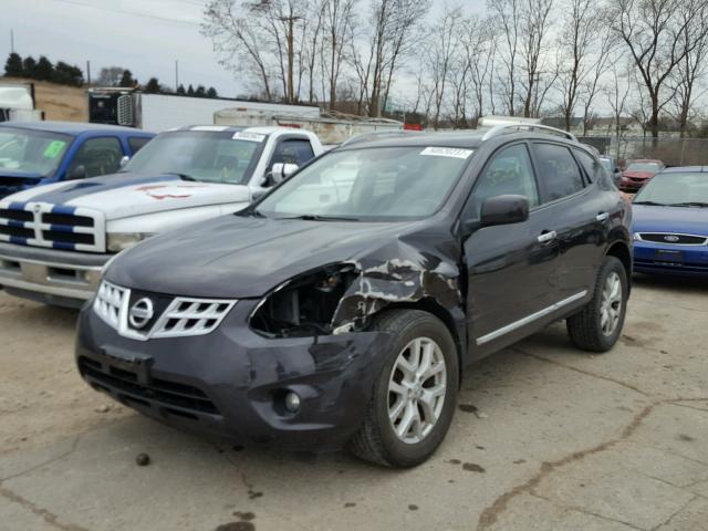 JN8AS5MV7BW286760 - 2011 NISSAN ROGUE S GRAY photo 2