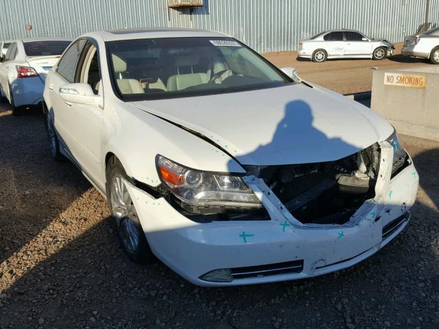 JH4KB2F66BC000367 - 2011 ACURA RL WHITE photo 1