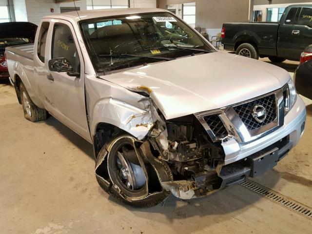 1N6AD0CW4CC424838 - 2012 NISSAN FRONTIER S SILVER photo 1