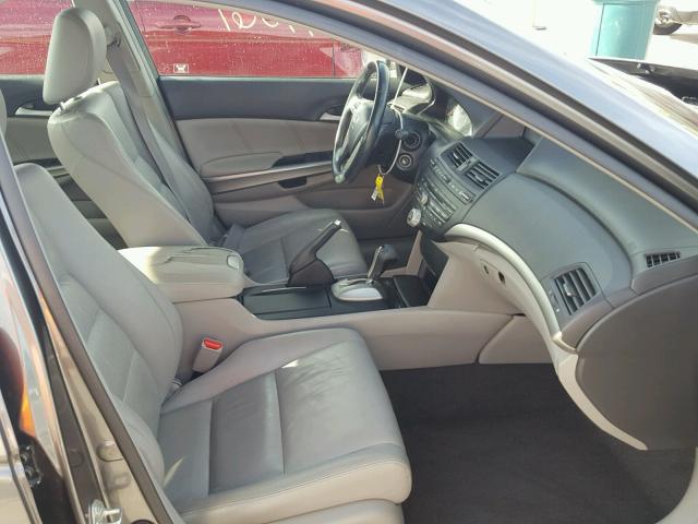 JHMCP26808C007542 - 2008 HONDA ACCORD EXL GRAY photo 5