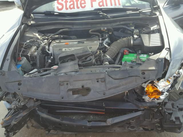 JHMCP26808C007542 - 2008 HONDA ACCORD EXL GRAY photo 7