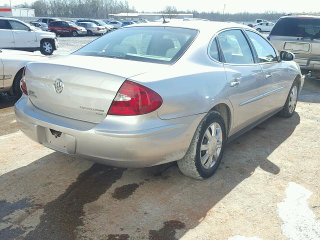 2G4WC582761263082 - 2006 BUICK LACROSSE C SILVER photo 4