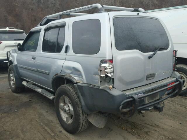 5N1ED28Y82C548180 - 2002 NISSAN XTERRA XE BLUE photo 3