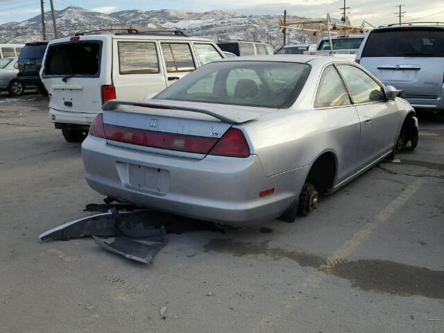 1HGCG2253YA001969 - 2000 HONDA ACCORD EX SILVER photo 4