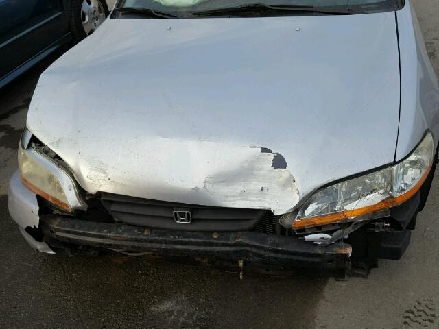 1HGCG2253YA001969 - 2000 HONDA ACCORD EX SILVER photo 7