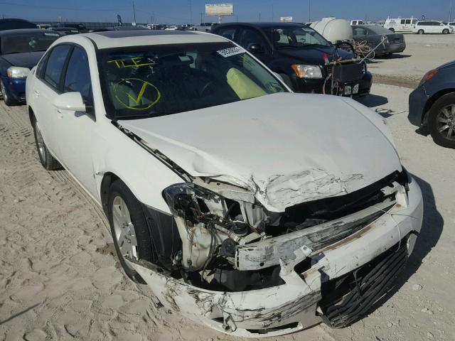 2G1WC583189271625 - 2008 CHEVROLET IMPALA LT WHITE photo 1