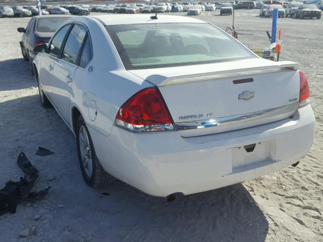 2G1WC583189271625 - 2008 CHEVROLET IMPALA LT WHITE photo 3