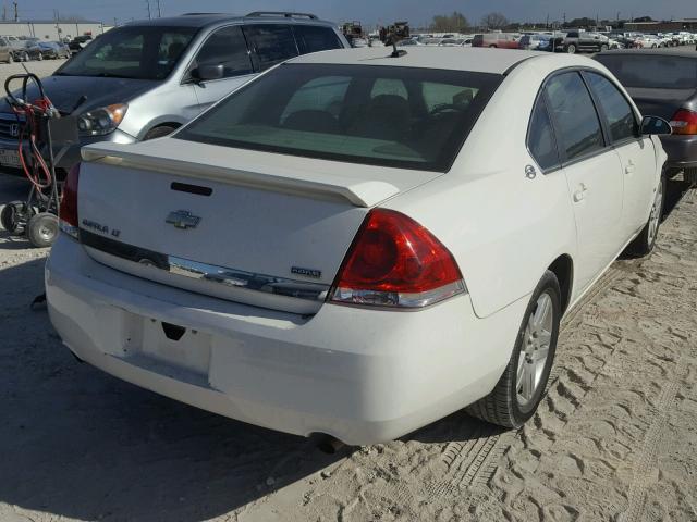 2G1WC583189271625 - 2008 CHEVROLET IMPALA LT WHITE photo 4