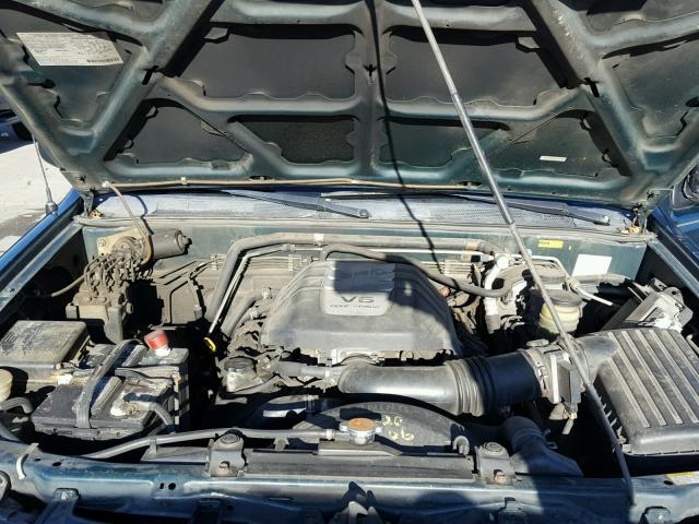 4S6DM58W7Y4402245 - 2000 HONDA PASSPORT E 绿色 照片 7