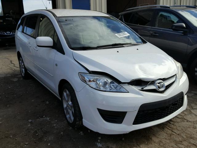 JM1CR293590327454 - 2009 MAZDA 5 WHITE photo 1