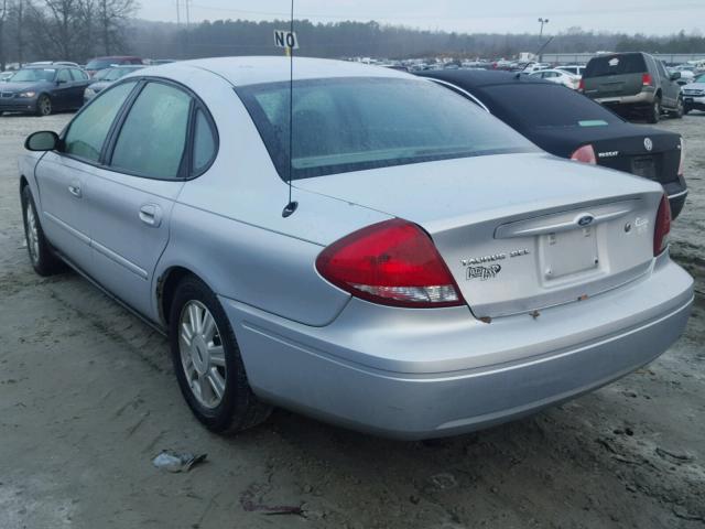 1FAFP56U27A177561 - 2007 FORD TAURUS SEL SILVER photo 3