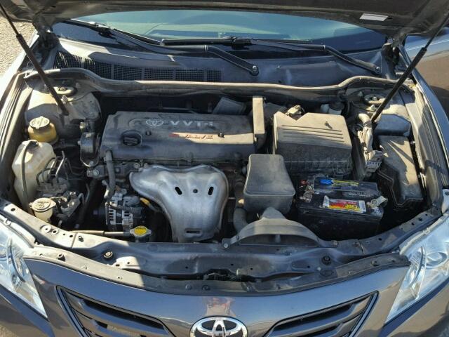 4T1BE46K17U161756 - 2007 TOYOTA CAMRY NEW CHARCOAL photo 7