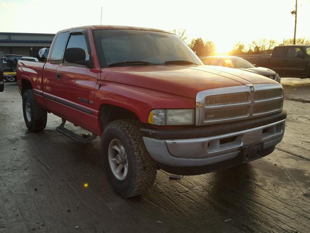 3B7HC13Y5XG168370 - 1999 DODGE RAM 1500 RED photo 1