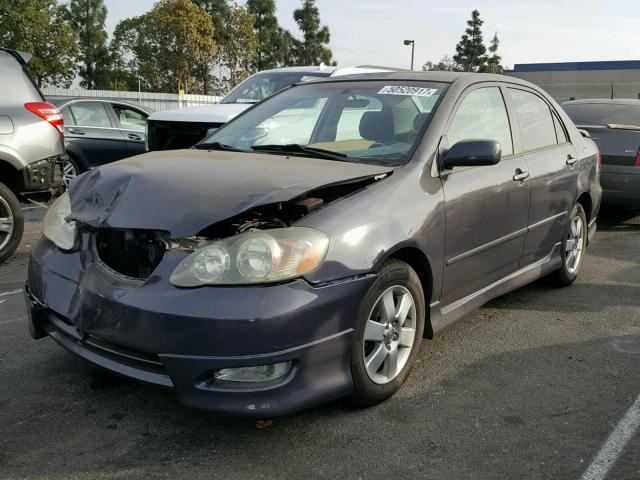 1NXBR30E26Z568937 - 2006 TOYOTA COROLLA CE GRAY photo 2