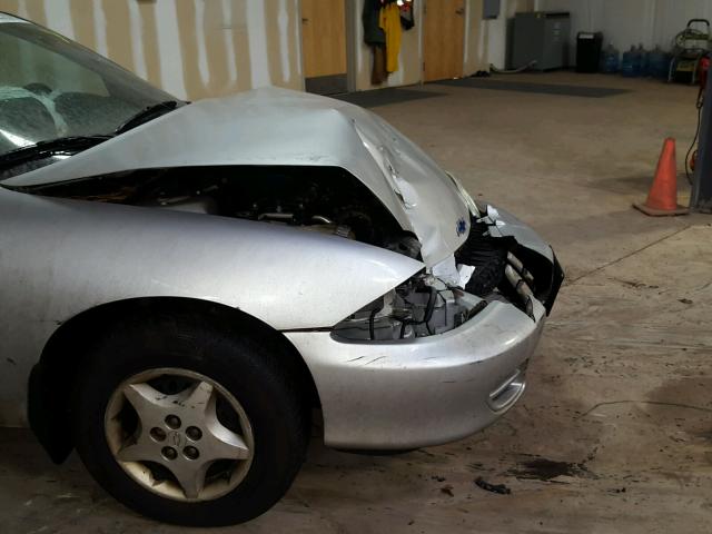 1G1JC524327166542 - 2002 CHEVROLET CAVALIER B SILVER photo 9