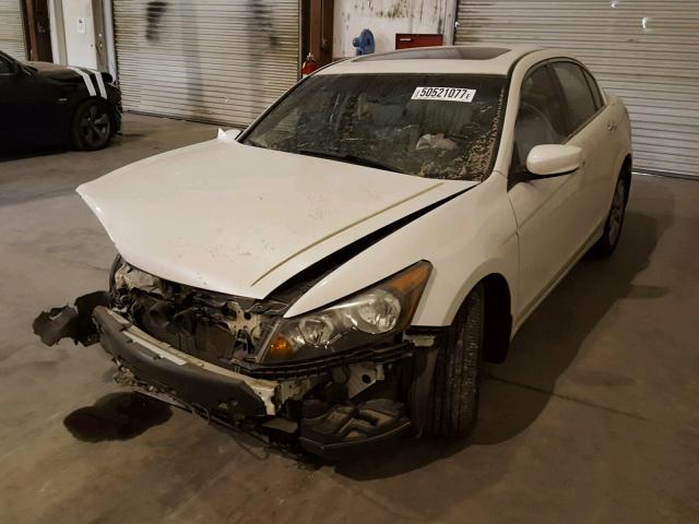 1HGCP3F88AA022770 - 2010 HONDA ACCORD EXL WHITE photo 2