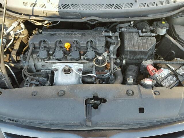 2HGFG12857H575605 - 2007 HONDA CIVIC EX ნაცრისფერი ფოტო 7