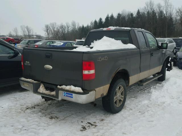 1FTPX14V07FA97858 - 2007 FORD F150 BLACK photo 4