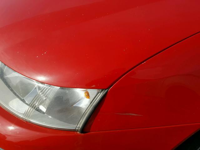 YS3FH41U371012300 - 2007 SAAB 9-3 AERO RED photo 9