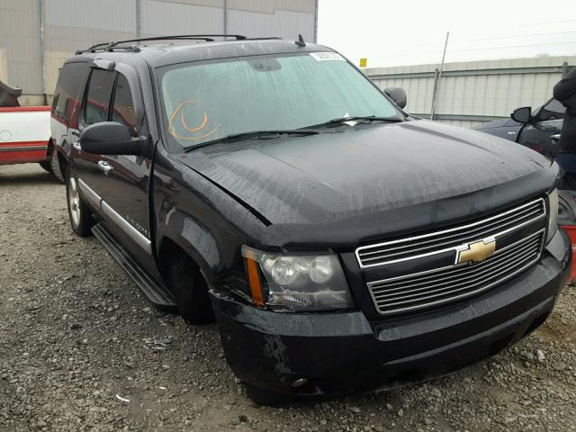 1GNFK16397J165343 - 2007 CHEVROLET SUBURBAN K BLACK photo 1