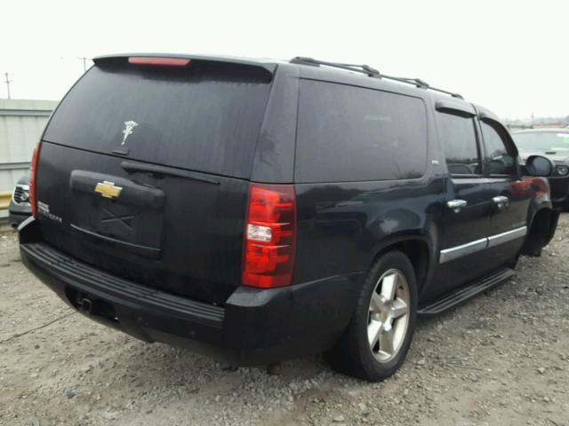 1GNFK16397J165343 - 2007 CHEVROLET SUBURBAN K BLACK photo 4