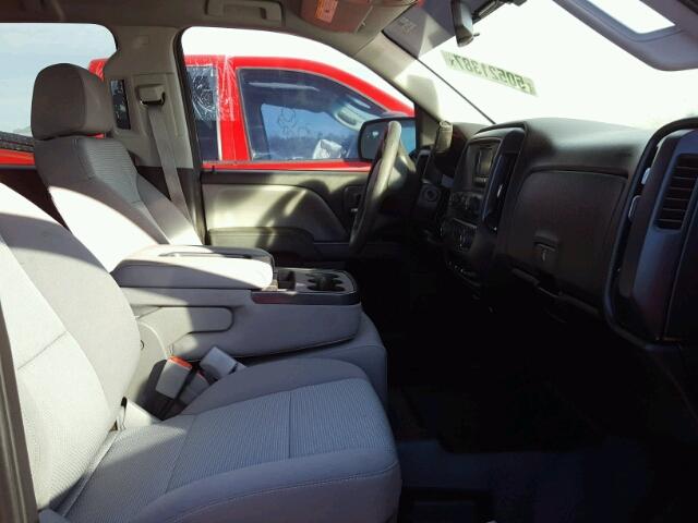 3GCPCPEH8FG167837 - 2015 CHEVROLET SILVERADO RED photo 5