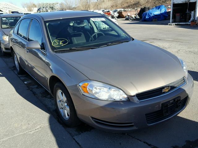 2G1WT58K079323607 - 2007 CHEVROLET IMPALA LT GOLD photo 1