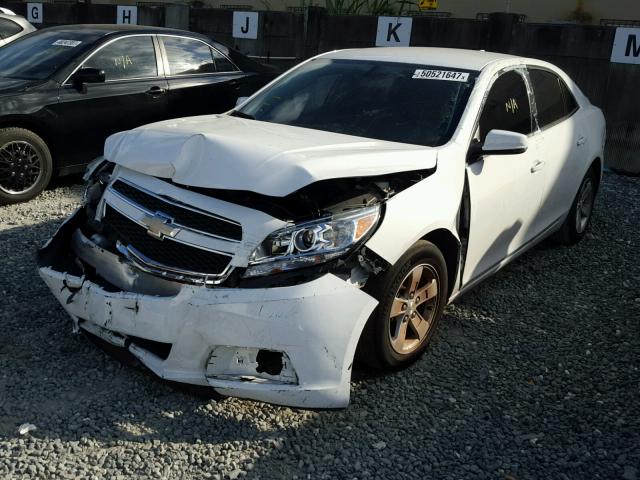 1G11C5SA1DF285916 - 2013 CHEVROLET MALIBU 1LT WHITE photo 2