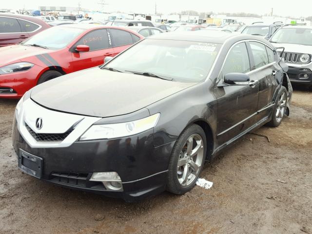 19UUA96549A004602 - 2009 ACURA TL GRAY photo 2