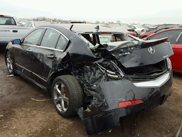 19UUA96549A004602 - 2009 ACURA TL GRAY photo 3