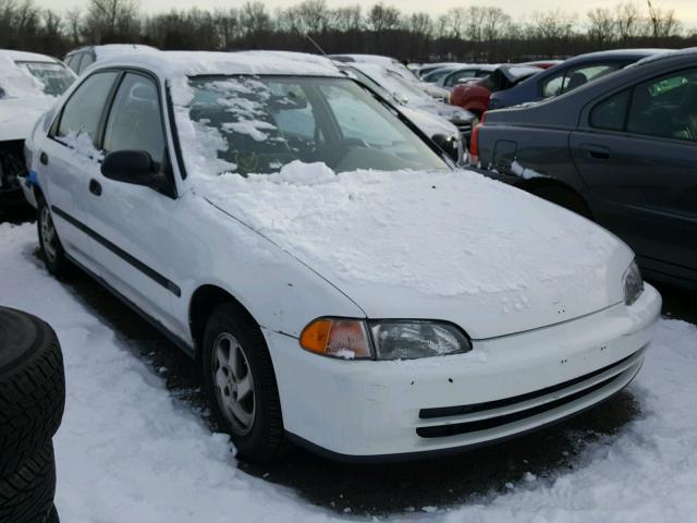 1HGEG8542SL060716 - 1995 HONDA CIVIC DX WHITE photo 1