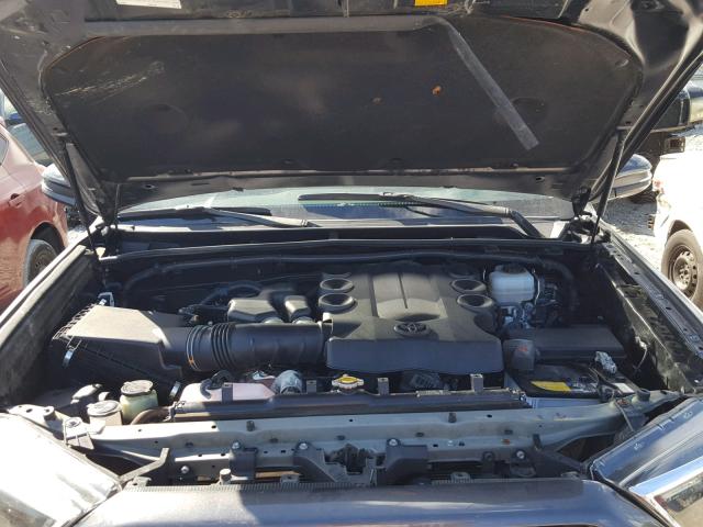 JTEBU5JR5G5335089 - 2016 TOYOTA 4RUNNER SR GRAY photo 7