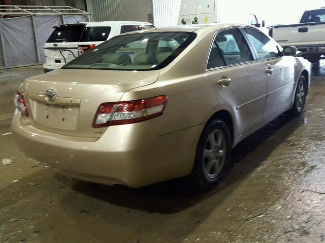 4T4BF3EK2AR012486 - 2010 TOYOTA CAMRY BASE GOLD photo 4