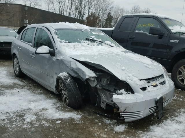 1G1AT58H897295901 - 2009 CHEVROLET COBALT LT SILVER photo 1