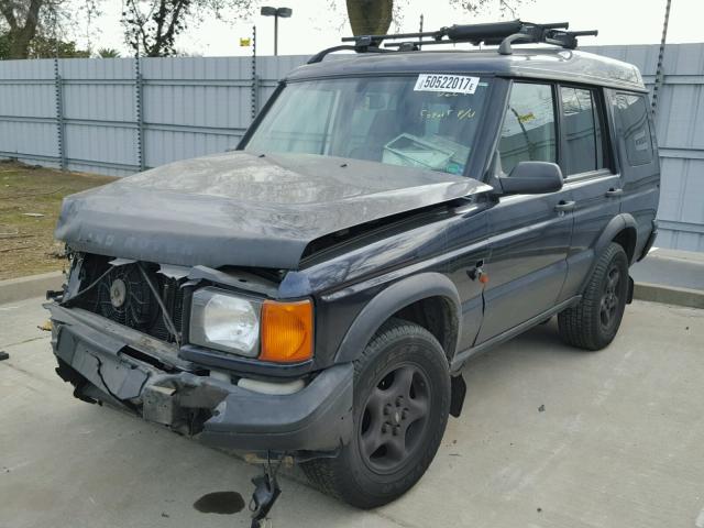 SALTY154XYA269774 - 2000 LAND ROVER DISCOVERY BLUE photo 2