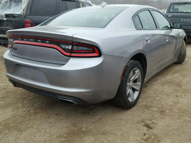 2C3CDXHG7GH257792 - 2016 DODGE CHARGER SX GRAY photo 4