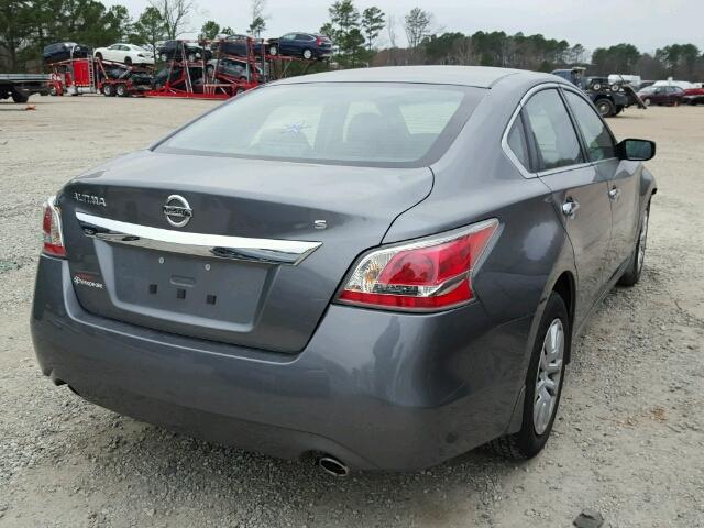 1N4AL3AP3FC421166 - 2015 NISSAN ALTIMA 2.5 GRAY photo 4