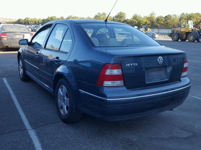 3VWSK69MX4M077812 - 2004 VOLKSWAGEN JETTA GLS GRAY photo 3