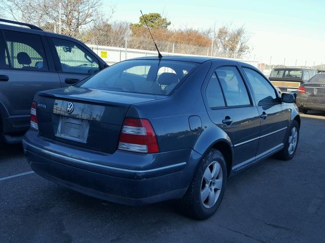 3VWSK69MX4M077812 - 2004 VOLKSWAGEN JETTA GLS GRAY photo 4